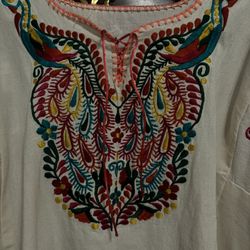 Handmade Shirt Peacock 