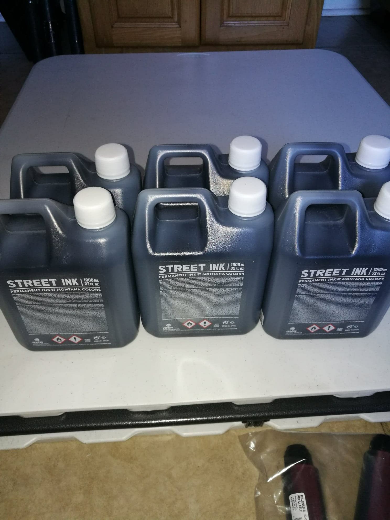 MTN Street Ink 1000ml – Permanente Alkohol-Tinte Zum Marker-Nachfüllen, Für Innen/außen, Schnell Trocknend