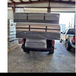 Queen  box springs new can deliver