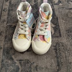 Cat And Jack Shane Lace Up Sneakers Size 9