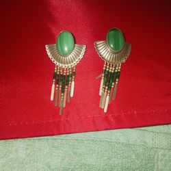 Vintage Sterling Silver Southwest Earrings