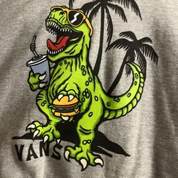 Kids Youth XL Men’s Small Or Womena Hoodie Sweater Skate Grey Brand New Vans