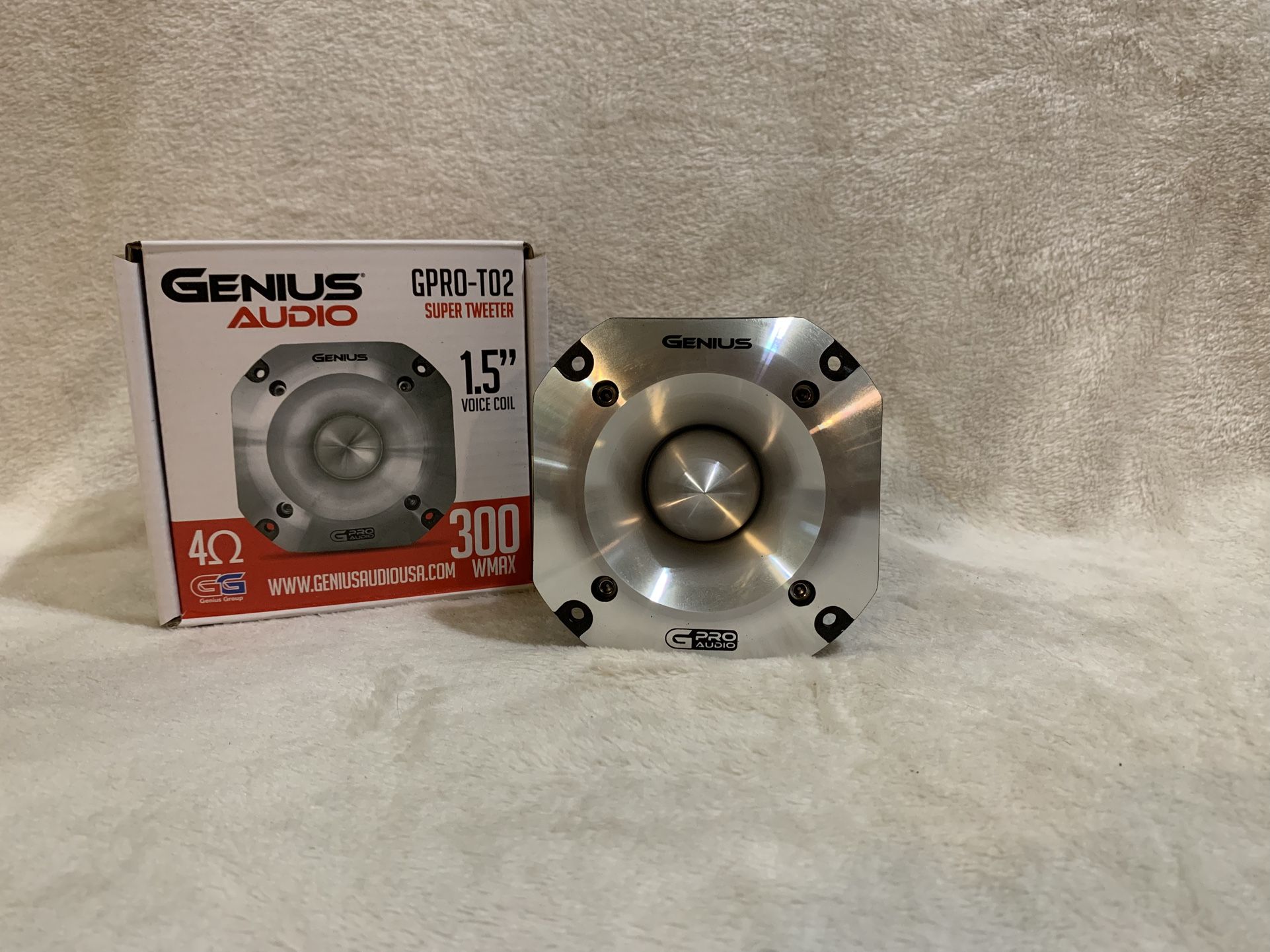New Genius Audio 4 Inch Aluminum Bullet loud Tweeter  $35 each