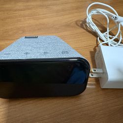 Lenovo Google Smart Speaker Alarm Clock