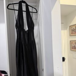 Retrofete Charity Dress In Black