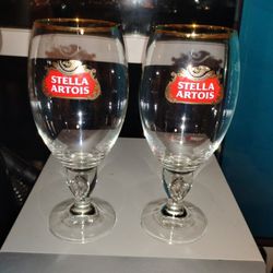 Vintage Glass Goblets