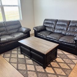 Leather Couches 