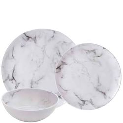 Melamine Dinnerware Set 12-Pc Service for 4 - BRAND NEW