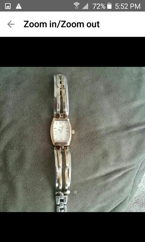 Vintage woman fossil bracelet watch es 201 9