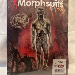 Morphsuits Zombie Halloween Costume - Adult XXL ( fits XL as well)