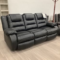 🔥❗️2 Pc Sofa & Loveseat Recliner Set ❗️🔥  Available In Brown 