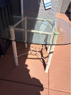 Glass table
