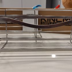 Two KINCMAX Silver Premium Shower Caddies With Hooks