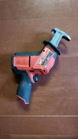Milwaukee hackzall 12V - Tool Only.  No Battery No Charger
