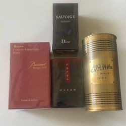 Colognes and perfumes