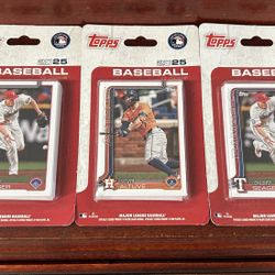 2025 Topps Baseball Team Sets Astros And Rangers(2)