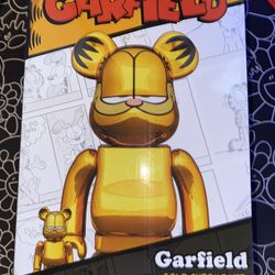 Bearbrick Garfield 400% Yellow