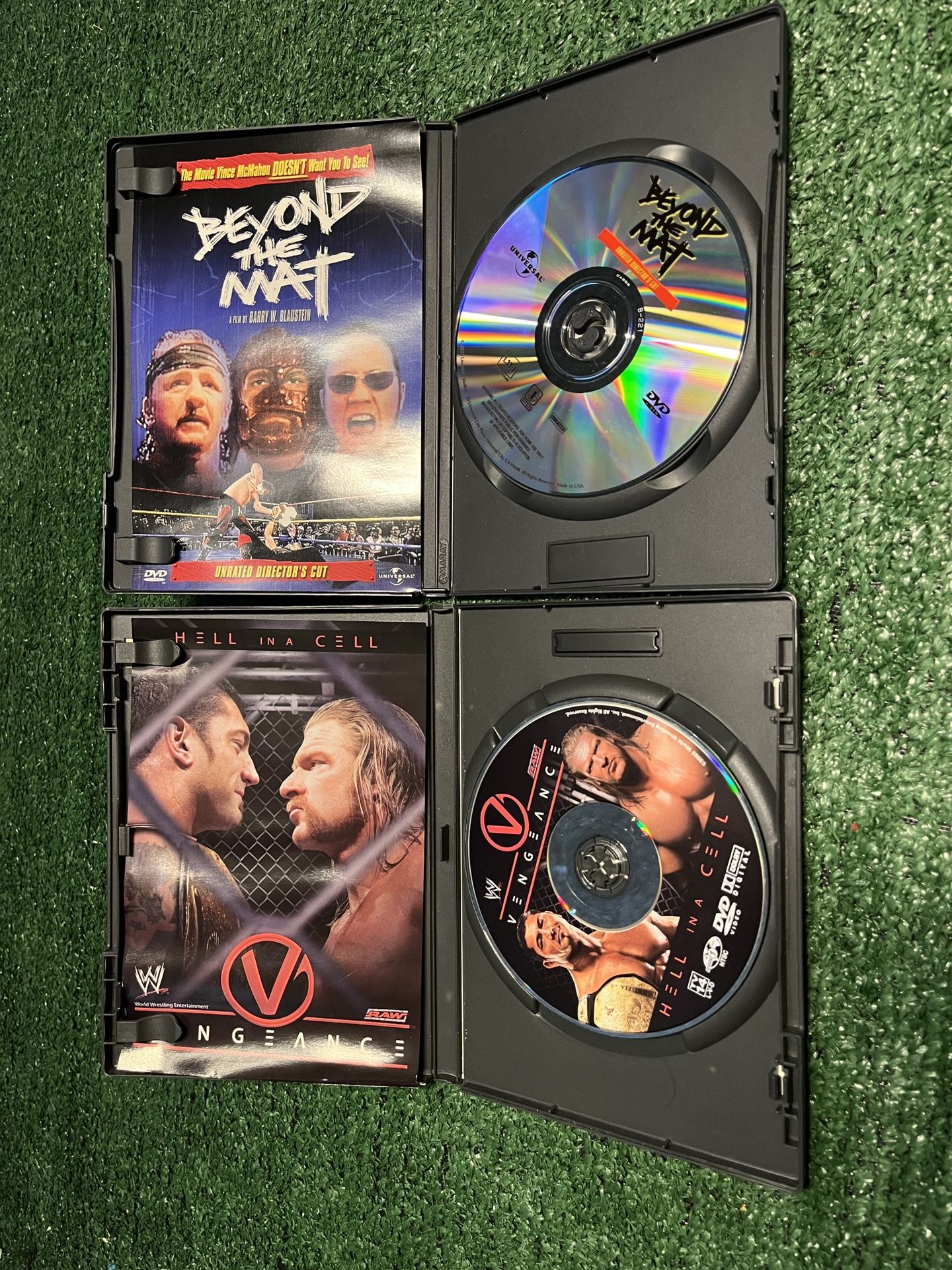 Wrestling DVds/ Triple H/ The Rock/ Mankind/ Kevin Nash/ Wwf/ Wwe/