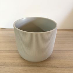 IKEA Plant pot, gray, 6 "