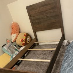 Two Twin Panel Bed Frames $150 For Both