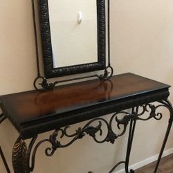 Table And Mirror