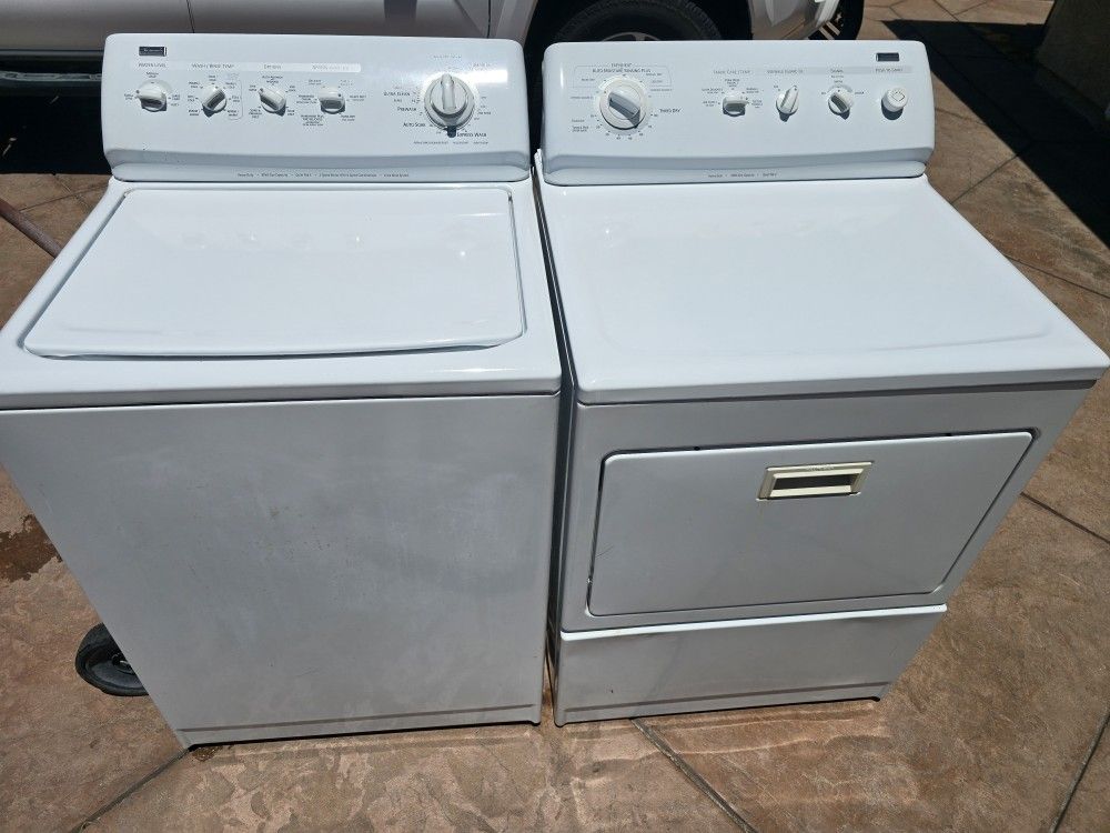 Kenmore Washer And Dryer Gas Firm Price Full Working $450