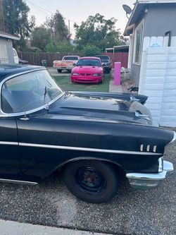 1957 bel air no post 3 on tree manual 283 v8