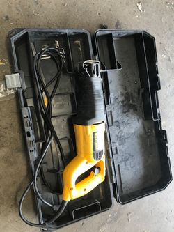 Dewalt reciprocating saw