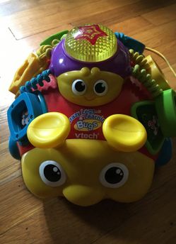 VTECH CRAZY LEGS LEARNING BUGS--new batteries