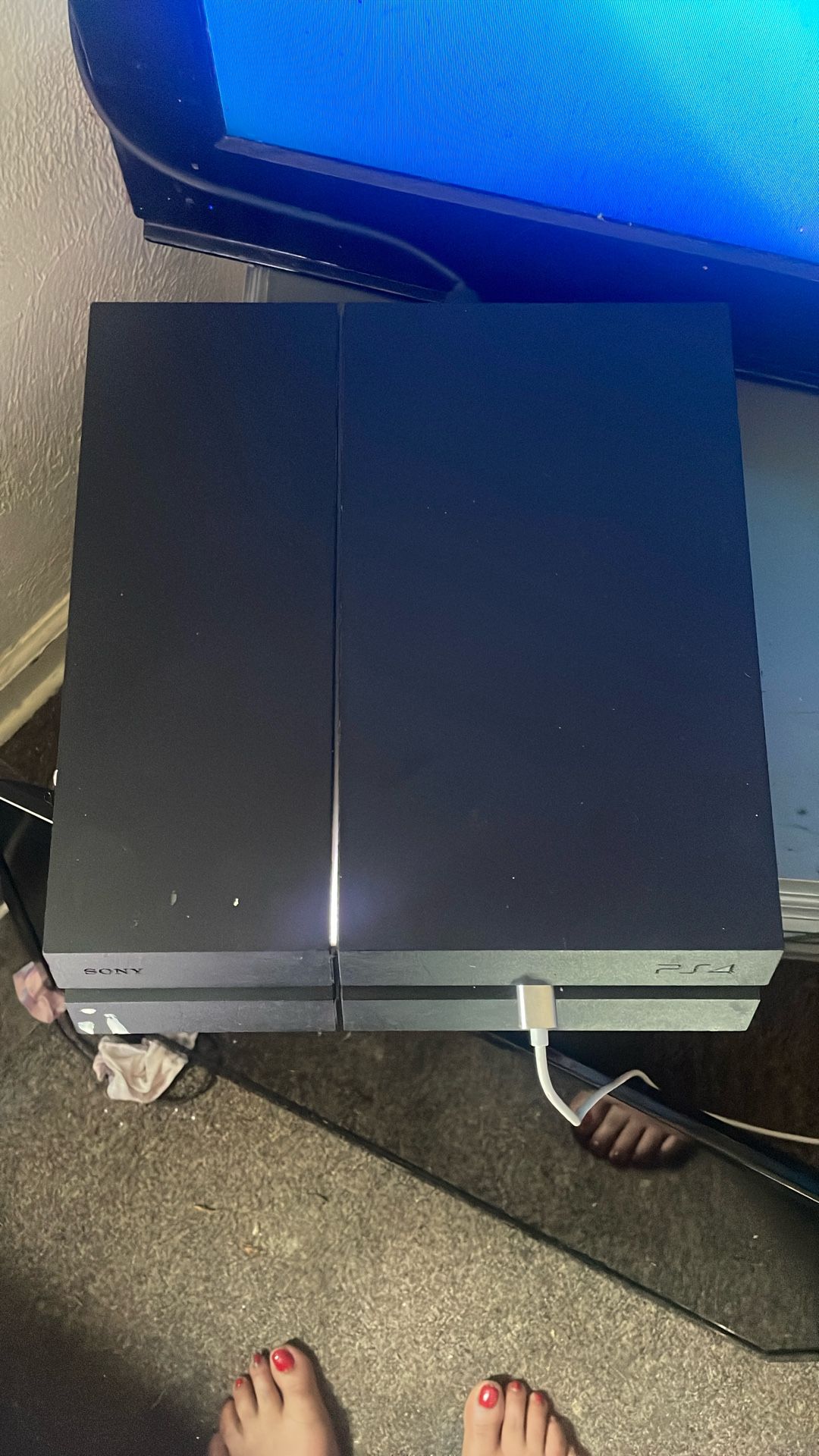 PlayStation 4 And Controller 