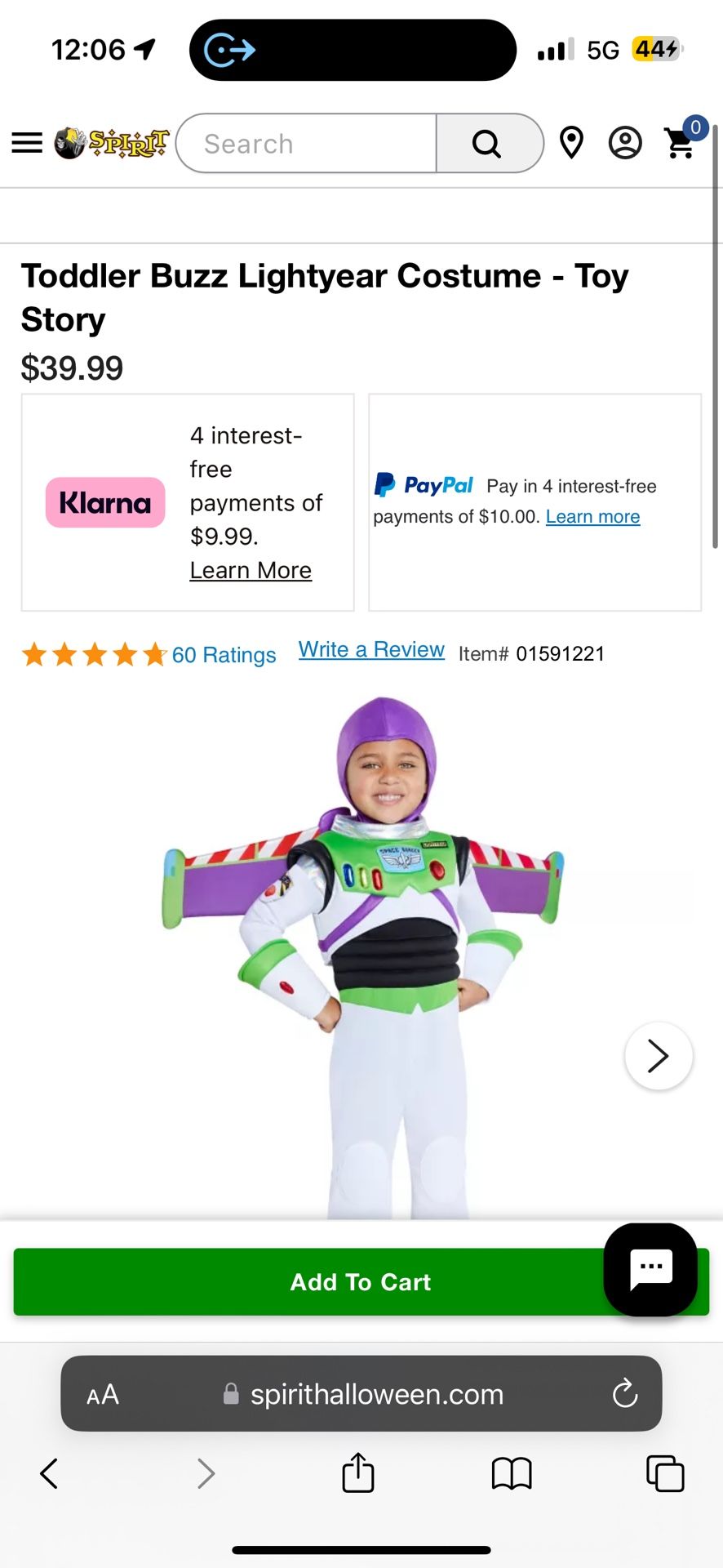 Buzz Lightyear Halloween Costume