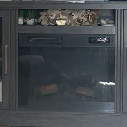 Tv Stand With Light Up Heater