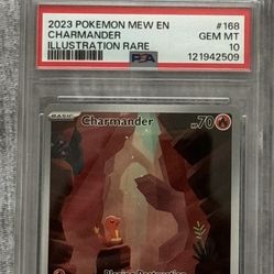 PSA 10 Charmander 151