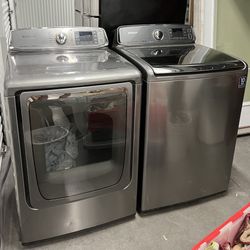Extra Large Capacity Washer & Dryer Set