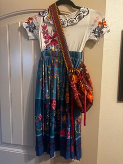 Disney Encanto Mirabel Girls Costume Dress