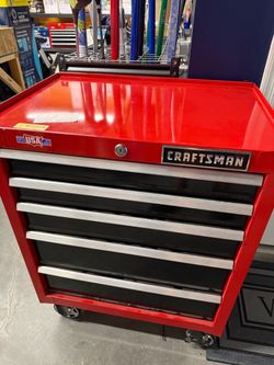 Craftsman 2000 Series 26.85-in W × 34.27-in H 5-Drawer Steel Rolling Tool Cabinet