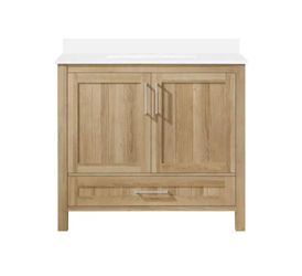 Brand New OVE Decors
Kansas 36 in. Freestanding White Oak Bath Vanity Cabinet Only