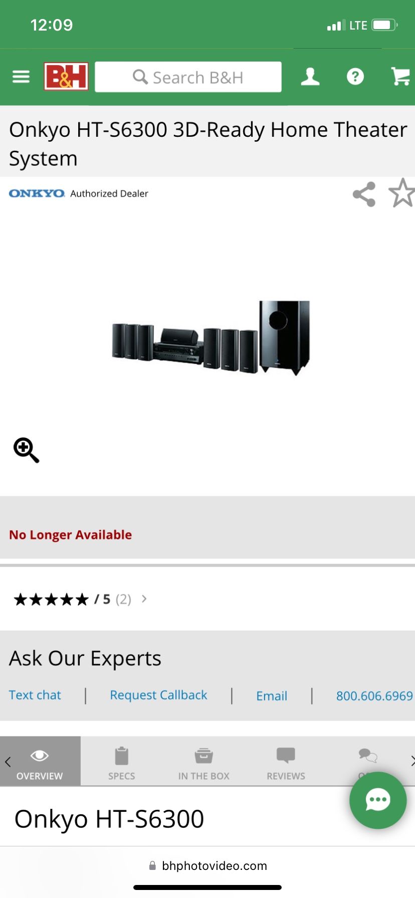 Onkyo HT-S6300 Surround Sound