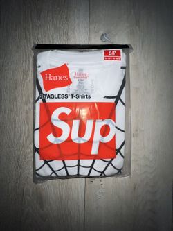 Supreme Hanes Spider-Man Tagless Tees (2 Pack) “White”
