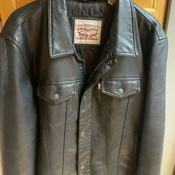 Leather jacket For men Size xl