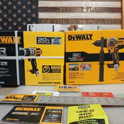 NEW DEWALT 20V XR 1/2 HAMMER DRILL DRIVER TOOL 