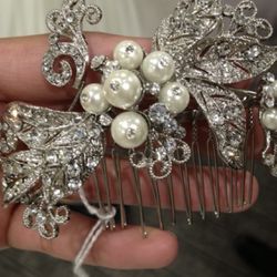 NEW!! Bridal Wedding Hairpiece!