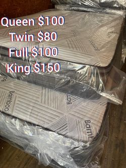 Queen, full pillow top