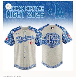 2026 Dodgers Heritage Jersey