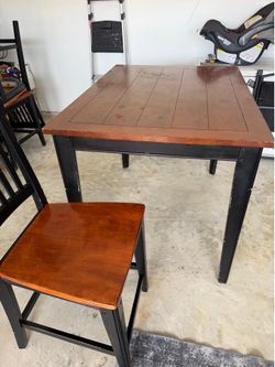 High Top Table and Chairs