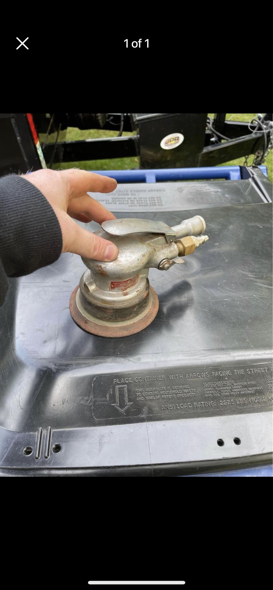 Pneumatic Sander
