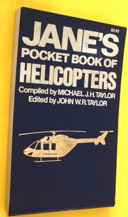 JANE’S POCKET BOOK OF HELICOPTERS BY  MICHAEL TAYLOR 1978 ASKING $5