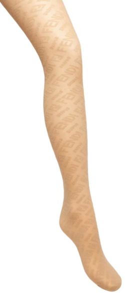 Fendi x SKIMS Tights logo stockings monogram leggings