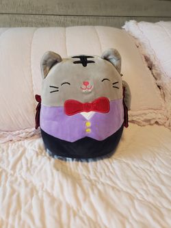 8" Tally The Vampire Cat Squishmallow 