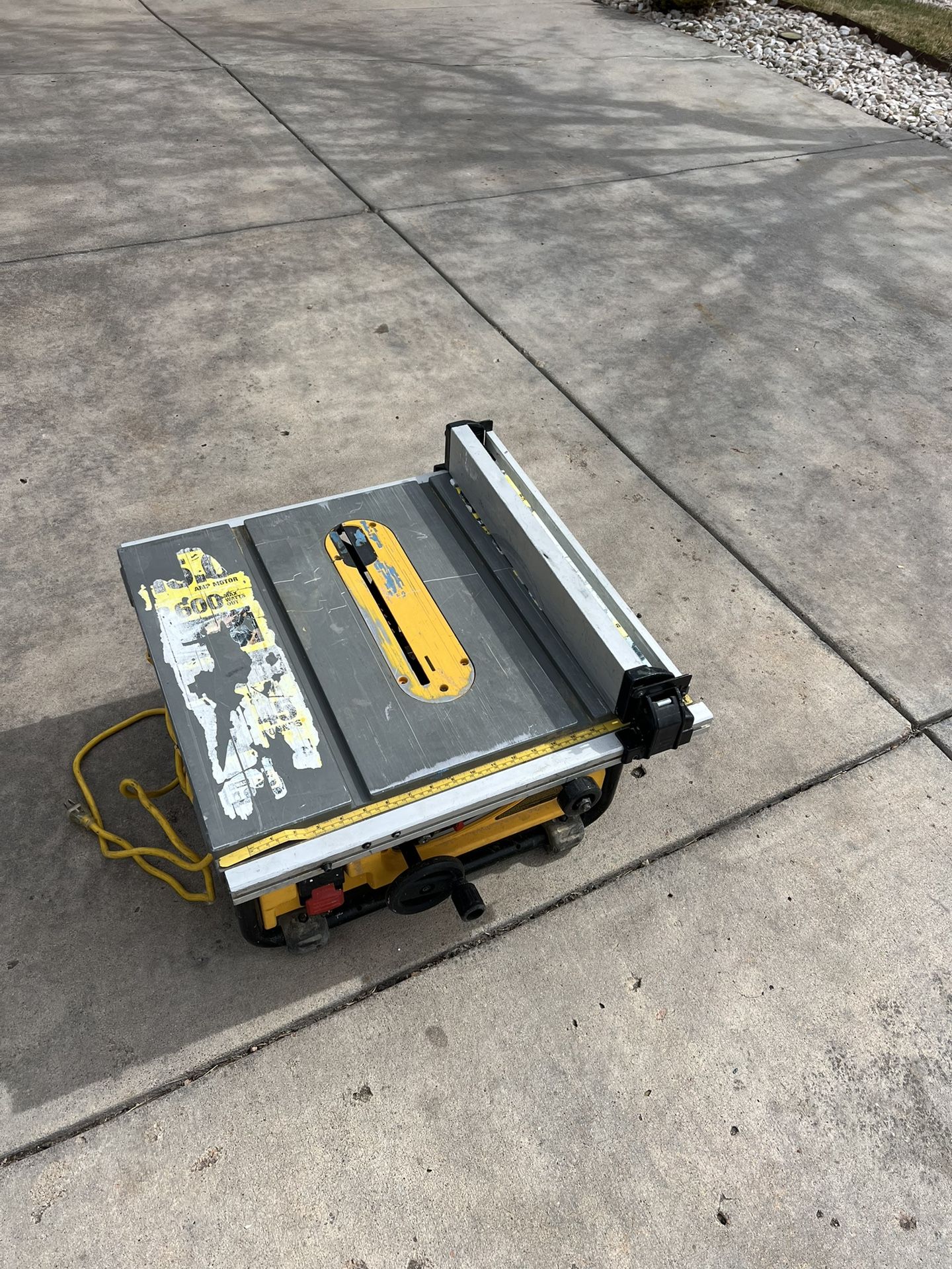 Dewalt Table Saw